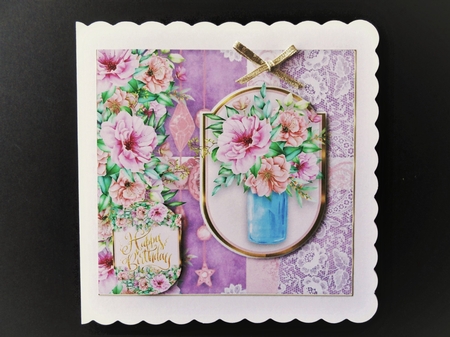 Happy Birthday say it with flowers by Valerie Spowart