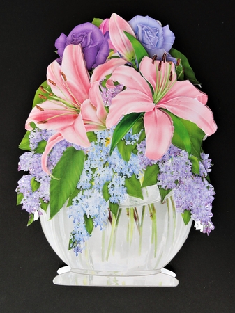 SFV Lilacs & Lilies by Valerie Spowart