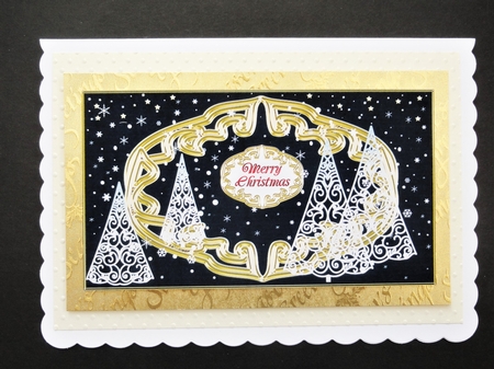 Two Christmas Horizontal Toppers Set 3 by Valerie Spowart