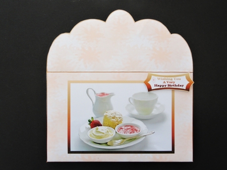 A Cream Tea - Money Wallet by Valerie Spowart