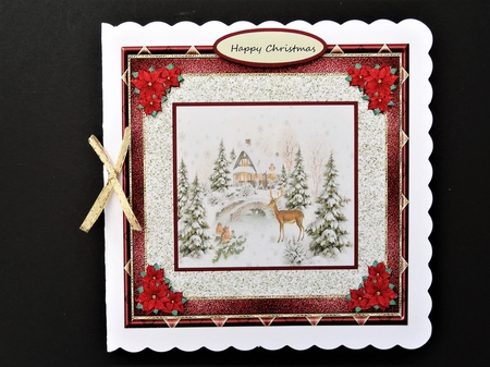 Christmas Scene by Valerie Spowart