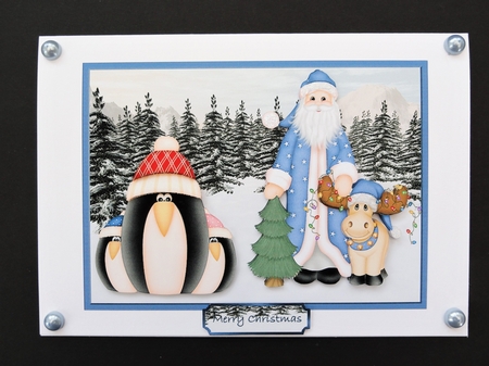 Blue Christmas by Valerie Spowart