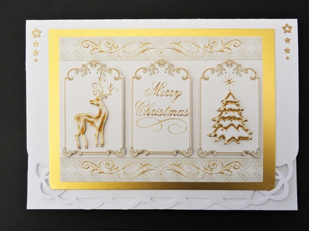 A Golden Christmas Mini Kit by Valerie Spowart