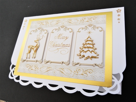 A Golden Christmas Mini Kit by Valerie Spowart