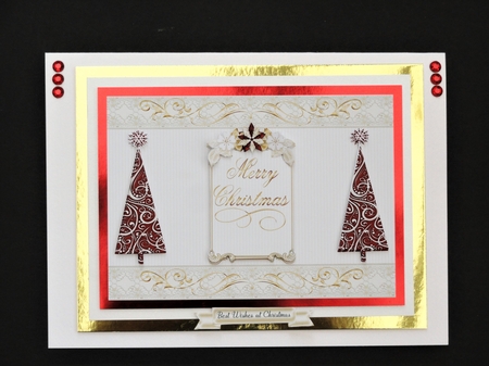 A Golden Christmas Red by Valerie Spowart