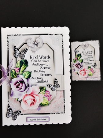 Kind Words1 Mini Card Kit by Valerie Spowart