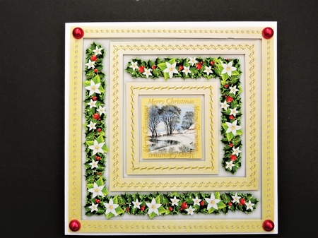 Golden Christmas - Winter Walk by Valerie Spowart