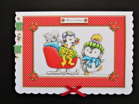 Cute Critters Holiday Topper (Card One) by Valerie Spowart