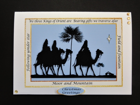 We three Kings of Orient are by Valerie Spowart