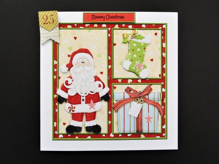 Night before Christmas 6x6 card by Valerie Spowart