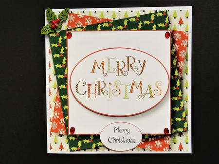 Quirky Christmas - Merry Christmas by Valerie Spowart