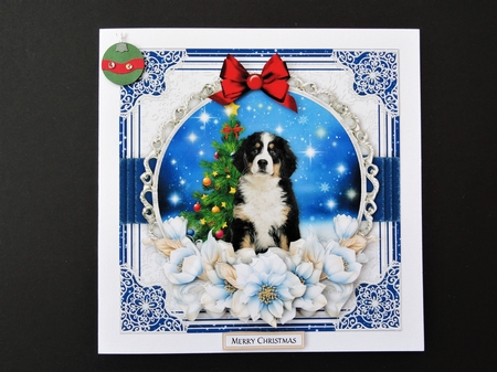 Christmas Dogs2 Mini Card Kit by Valerie Spowart