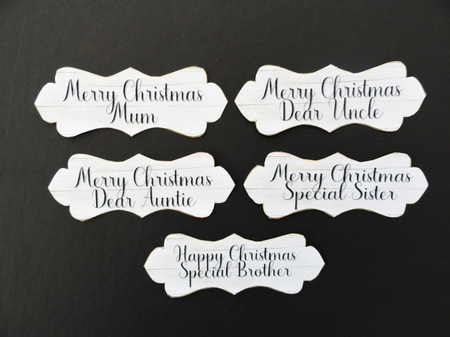 Mixed Christmas Sentiments  by Valerie Spowart
