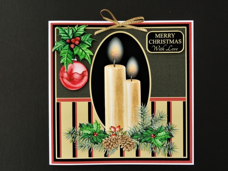 Cream Candle Display by Valerie Spowart