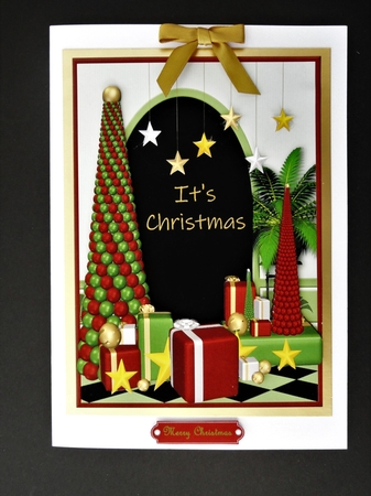 Modern Christmas by Valerie Spowart