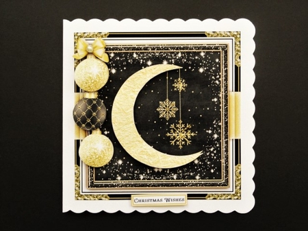 Christmas Moon3 Mini Card Kit by Valerie Spowart