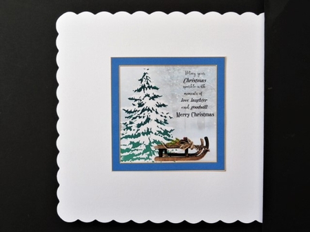 A lovely Christmas design with tags by Valerie Spowart