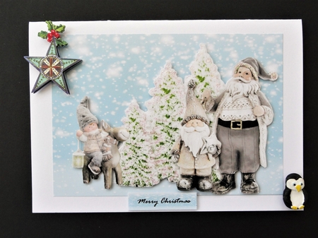 A5 Christmas Fun In The Snow by Valerie Spowart