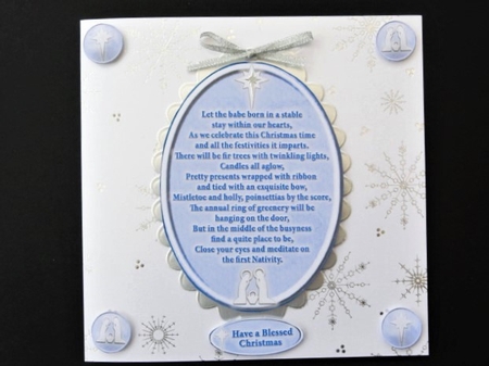 Christmas Verse Toppers 1 by Valerie Spowart
