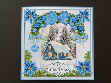 Christmas Cottage Mini Kit by Valerie Spowart