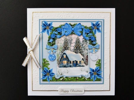 Christmas Cottage Mini Kit by Valerie Spowart
