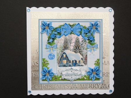 Christmas Cottage Mini Kit by Valerie Spowart