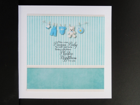 New Sleepy Baby Boy by Valerie Spowart