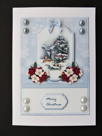 Beautiful Christmas A5  Mini Kit by Valerie Spowart