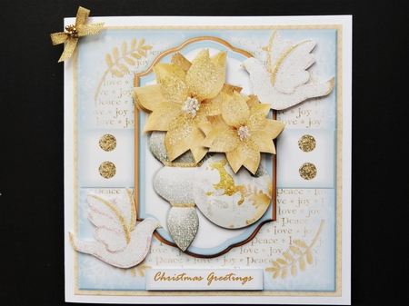Glorious Christmas Baubles  &  Doves Mini Kit by Valerie Spowart