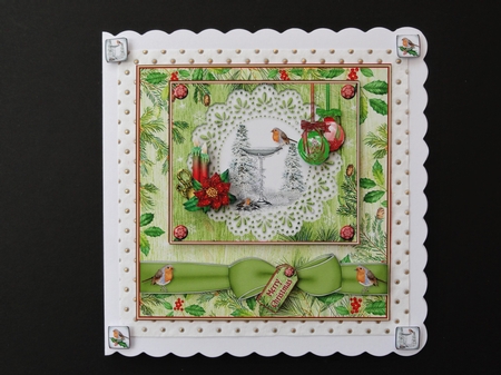 The Robins Winter Garden by Valerie Spowart