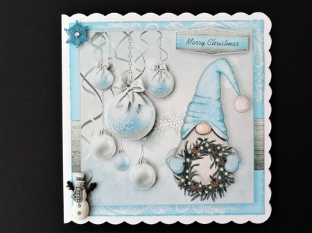 Let it snow Xmas Gnome_Quick Card-6 by Valerie Spowart
