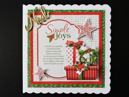 Simple Joys Quick Card Front by Valerie Spowart