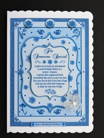 Floral Birthday Details 2 by Valerie Spowart
