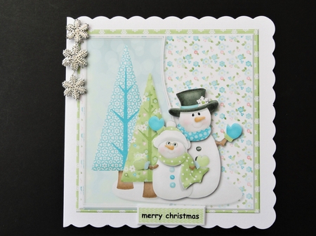 Snow Fun Quick Card  by Valerie Spowart