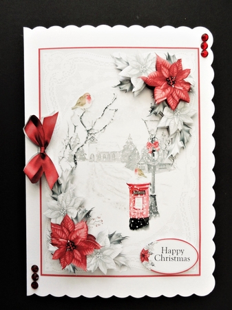 Lace Christmas 55 by Valerie Spowart