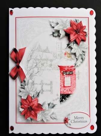 Lace Christmas Bumper Kit 10 by Valerie Spowart