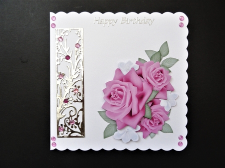 Sunset Rose Decoupage 6 by Valerie Spowart