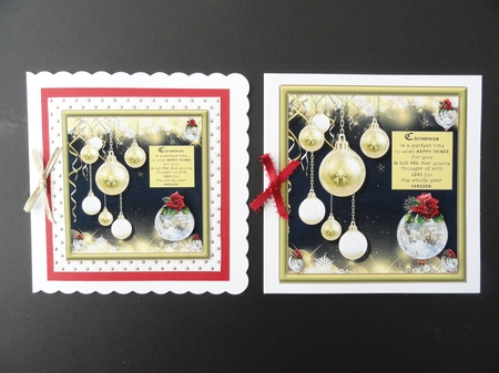 2 Baubles  by Valerie Spowart