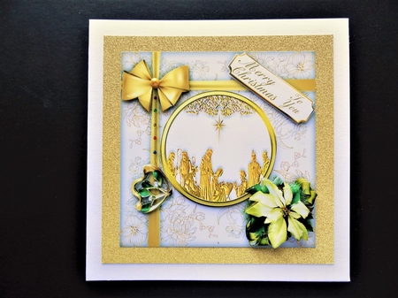 Foiled Parcel A4 - Nativity by Valerie Spowart