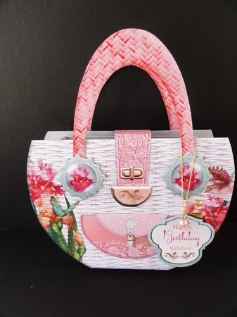 Iris Bouquet Gift Bag by Valerie Spowart