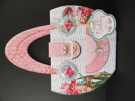 Iris Bouquet Gift Bag by Valerie Spowart