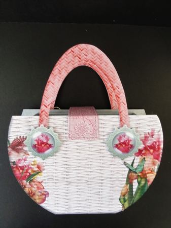 Iris Bouquet Gift Bag by Valerie Spowart
