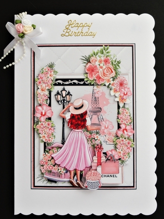Spring In Paris Mini Card Kit #8 by Valerie Spowart