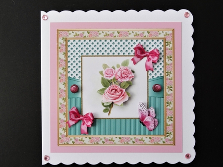 Pink Roses 8 by Valerie Spowart