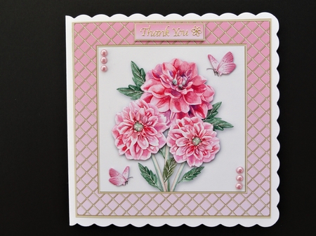 Lovely Mothers Day Floral Topper by Valerie Spowart