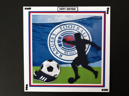 RANGERS QUICK CARD by Valerie Spowart
