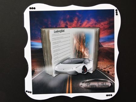 Lamborghini by Valerie Spowart