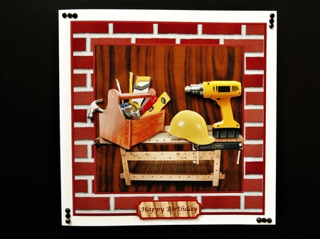 Dads Tools by Valerie Spowart