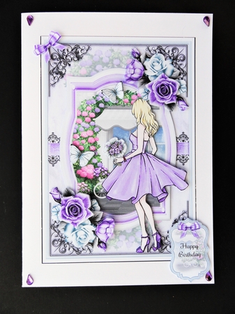 A Visit To The Florist 03 Mini Page Kit  by Valerie Spowart