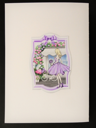 A Visit To The Florist 03 Mini Page Kit  by Valerie Spowart